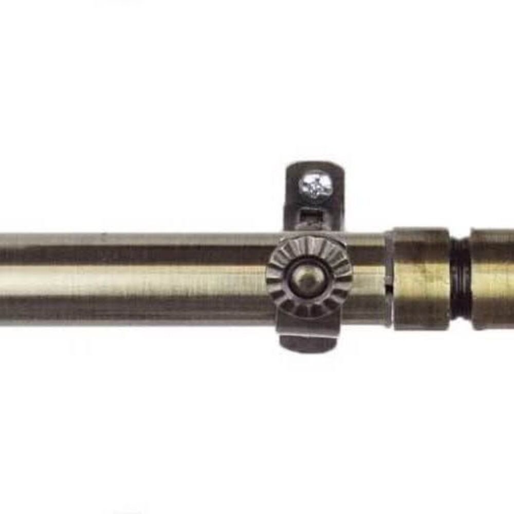 Single Curtain Rod, Brass